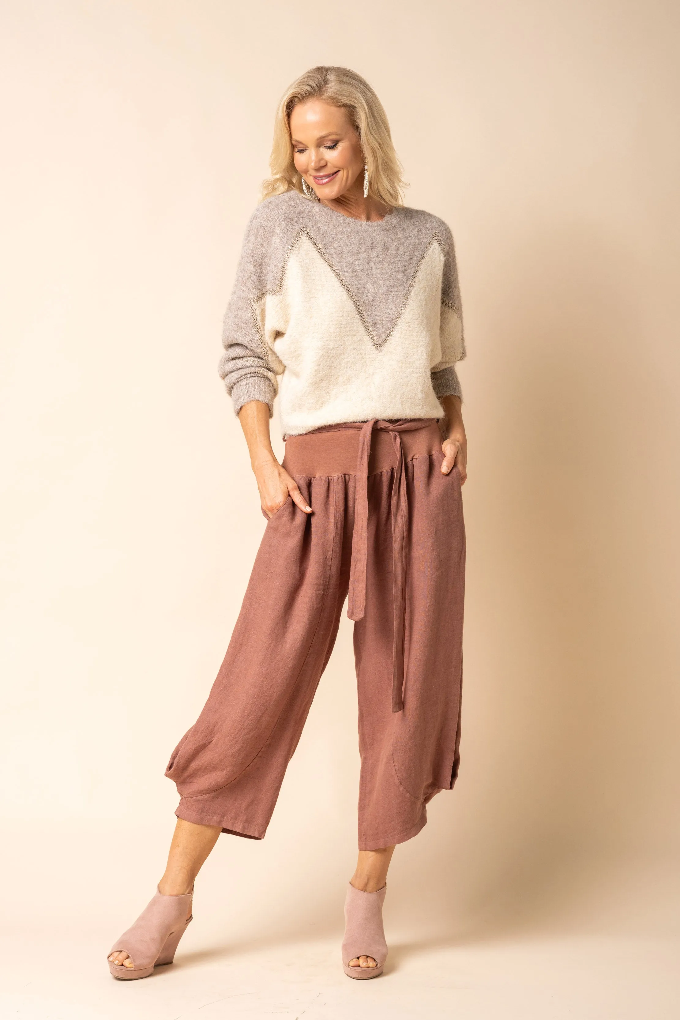 Kaja Knit Top in Latte