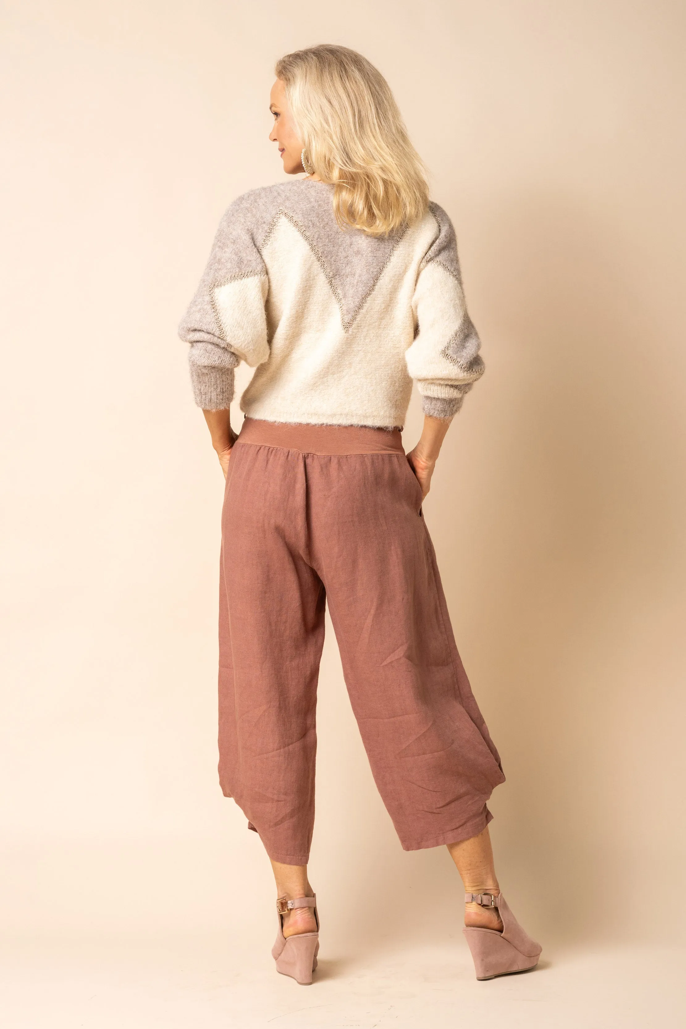 Kaja Knit Top in Latte