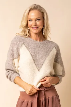Kaja Knit Top in Latte