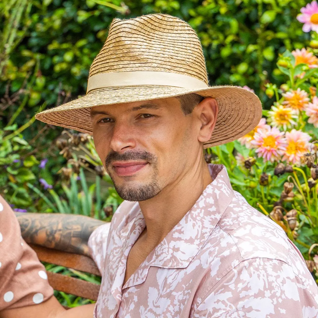 Kennedy Fedora Hat - Natural