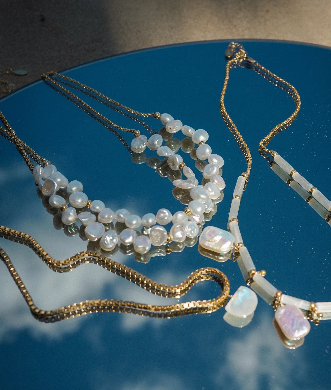 keshi necklace