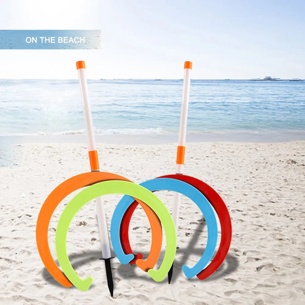 Kids Horseshoe Play Set Toss Games Sports Toys Classic Sports Playground Equipment! Retails $70 