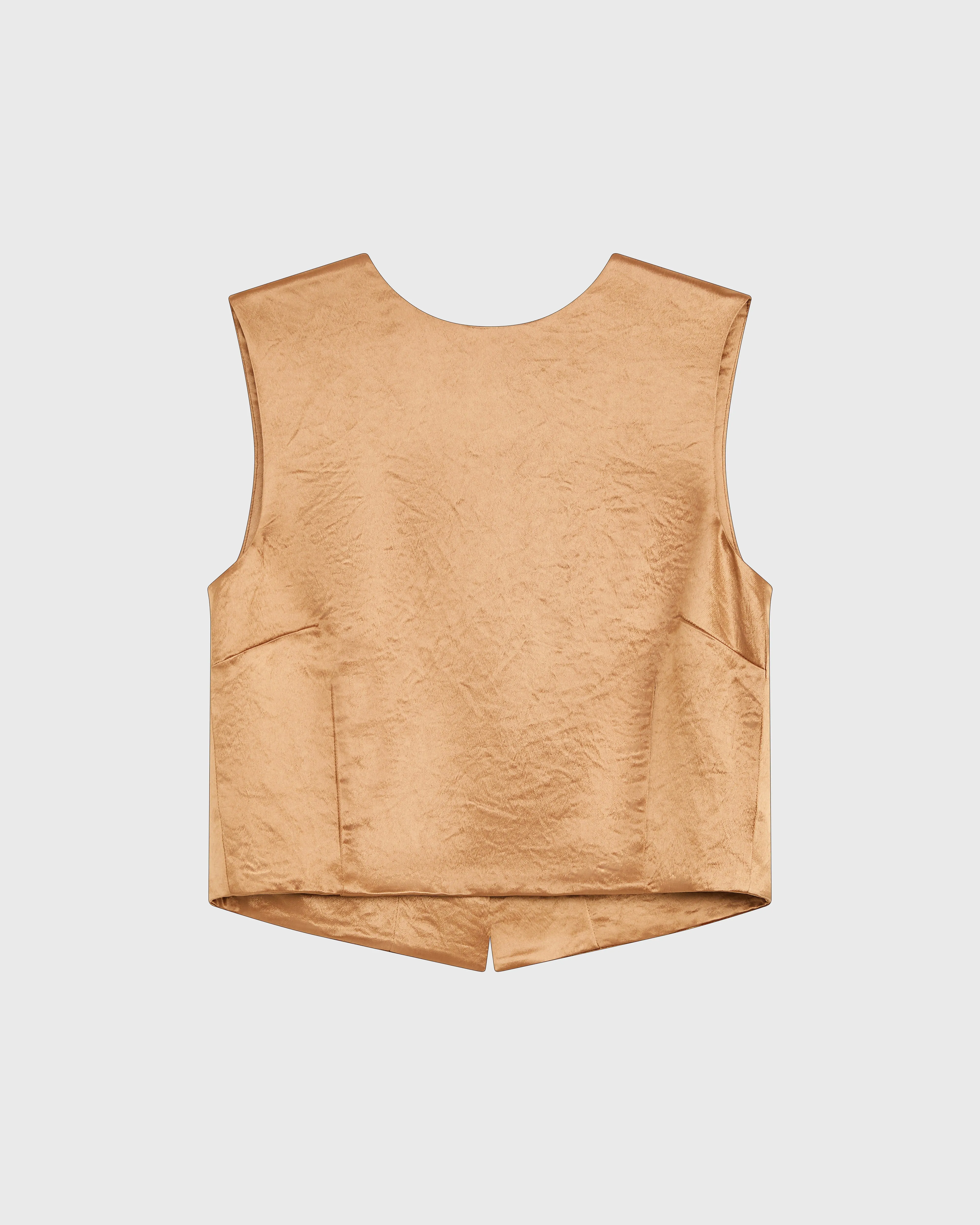 Kobe Button Back Bodice - Honey