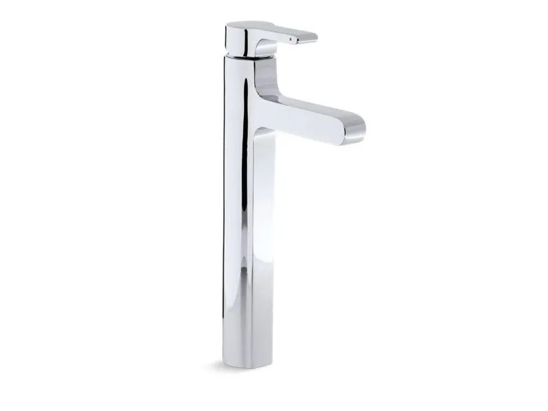 KOHLER K-10861-4 Singulier Tall Single-hole bathroom sink faucet in Polished Chrome