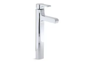 KOHLER K-10861-4 Singulier Tall Single-hole bathroom sink faucet in Polished Chrome
