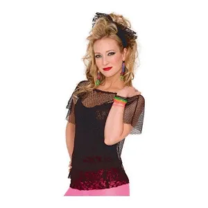 Lace Headscarf Black