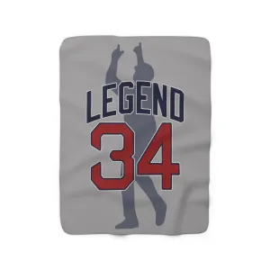 Legend 34 Sherpa Fleece Blanket