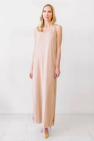 Les Tiens Moshi Tatiana Tank Dress in Mauve