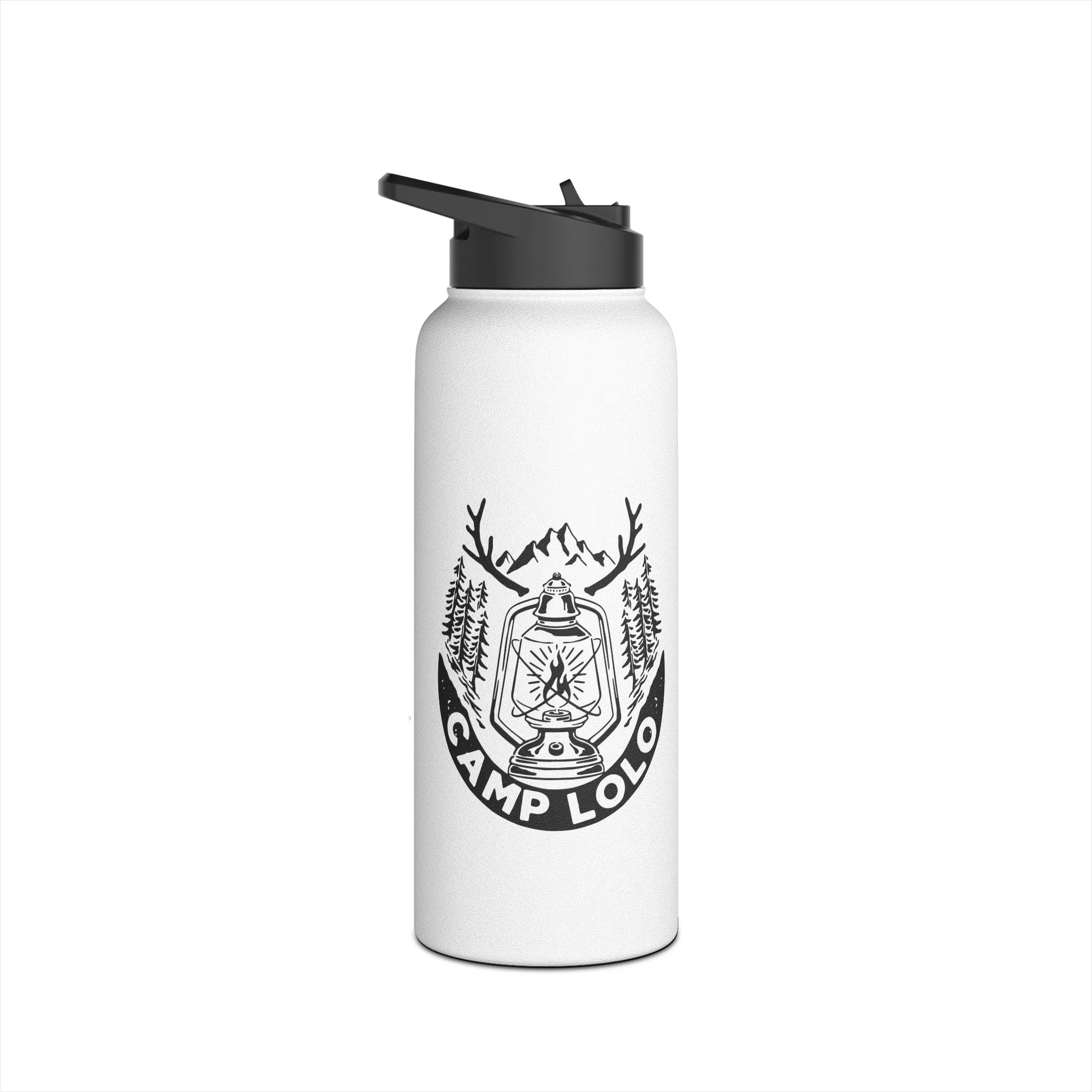Lolo Lantern Stainless Steel Water Bottle, Standard Lid