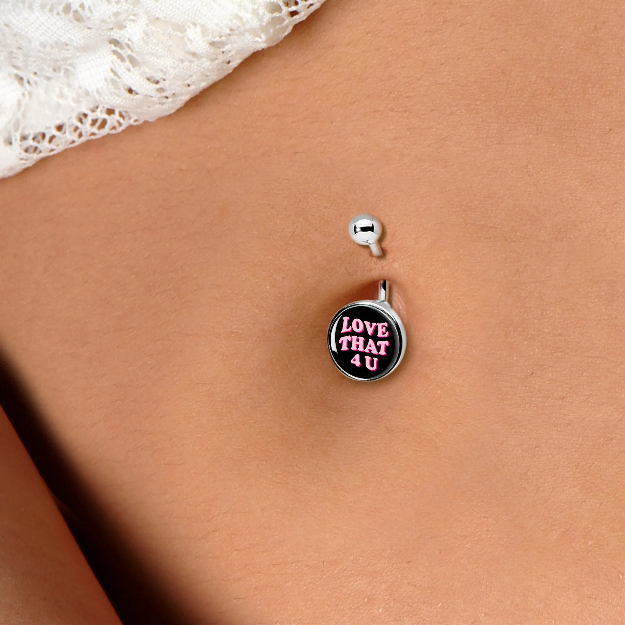 Love That 4 You Belly Ring