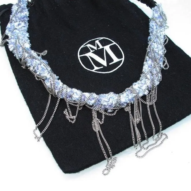Maison Michel Bouclette Chains Hair Headband