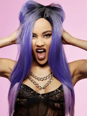 Manic Panic® Amethyst Ombre™ Super Vixen Wig