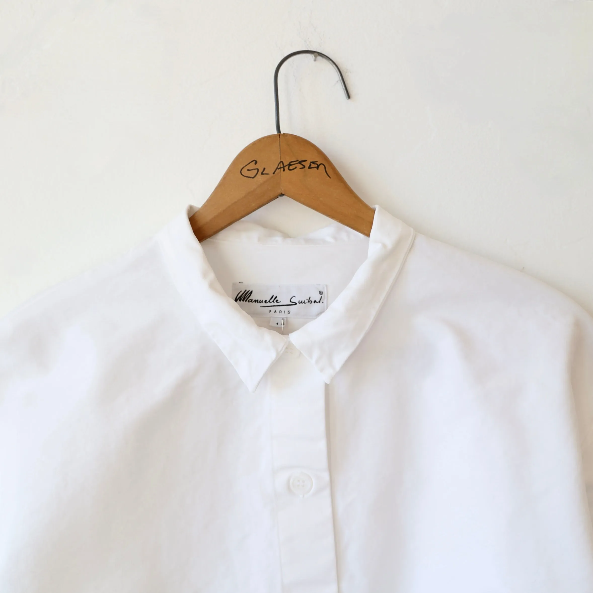 Manuelle Guibal Brushed Cotton Shirt Jacket - White