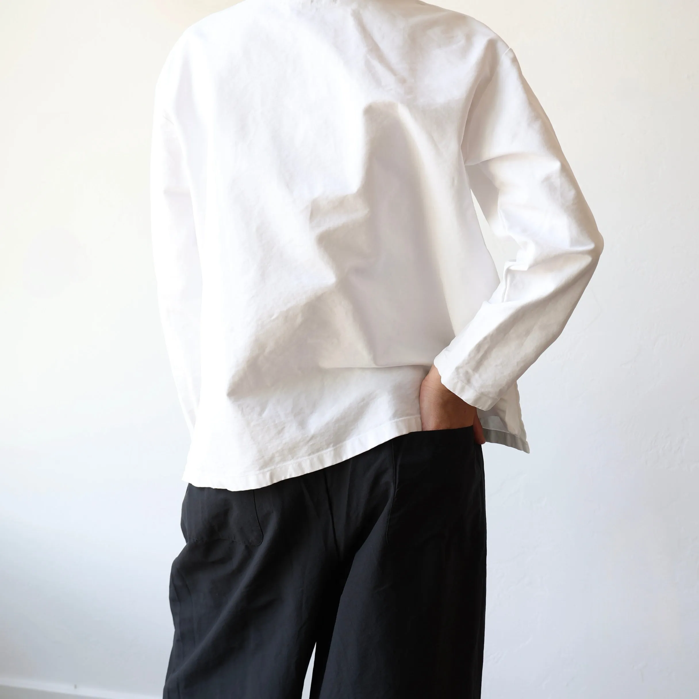 Manuelle Guibal Brushed Cotton Shirt Jacket - White