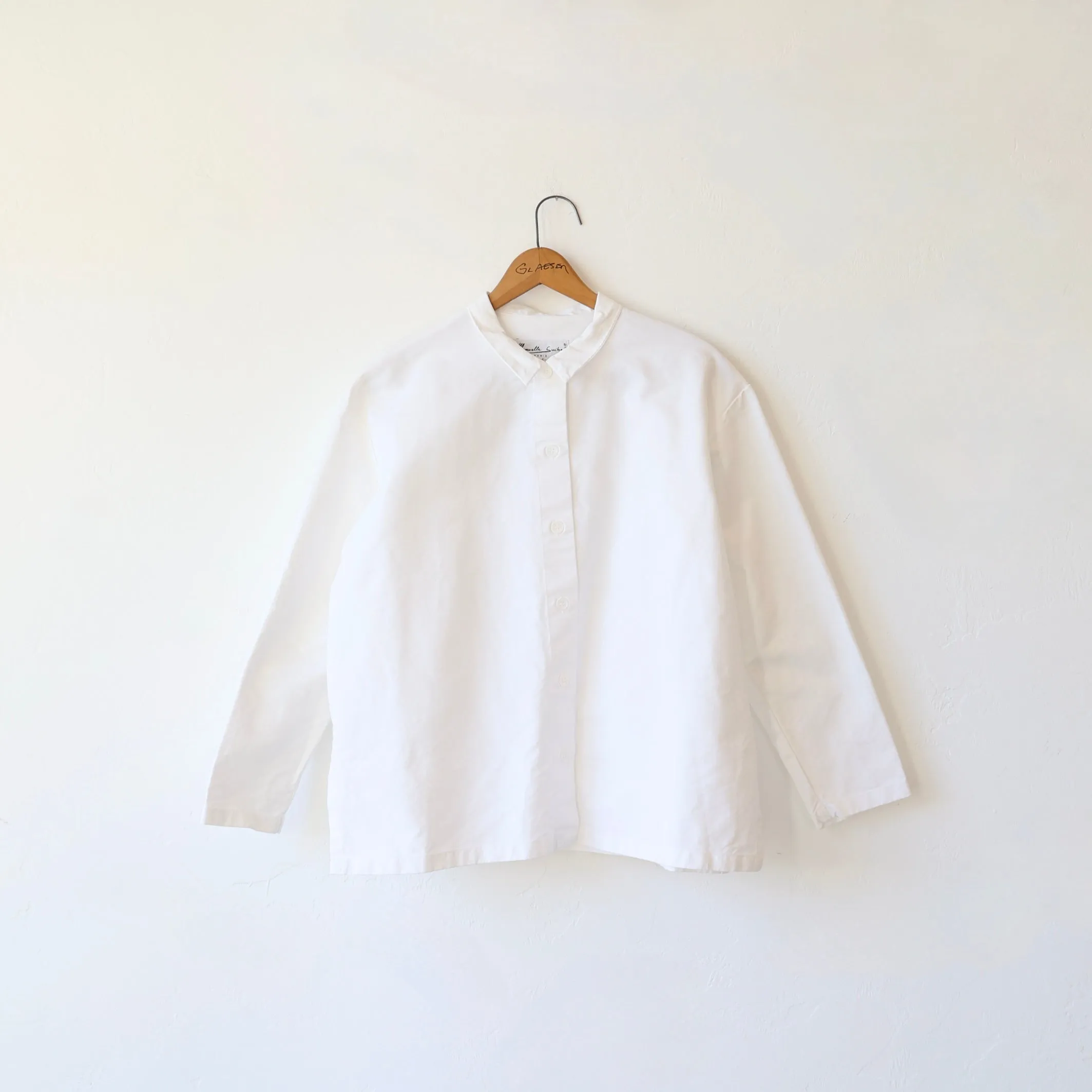 Manuelle Guibal Brushed Cotton Shirt Jacket - White