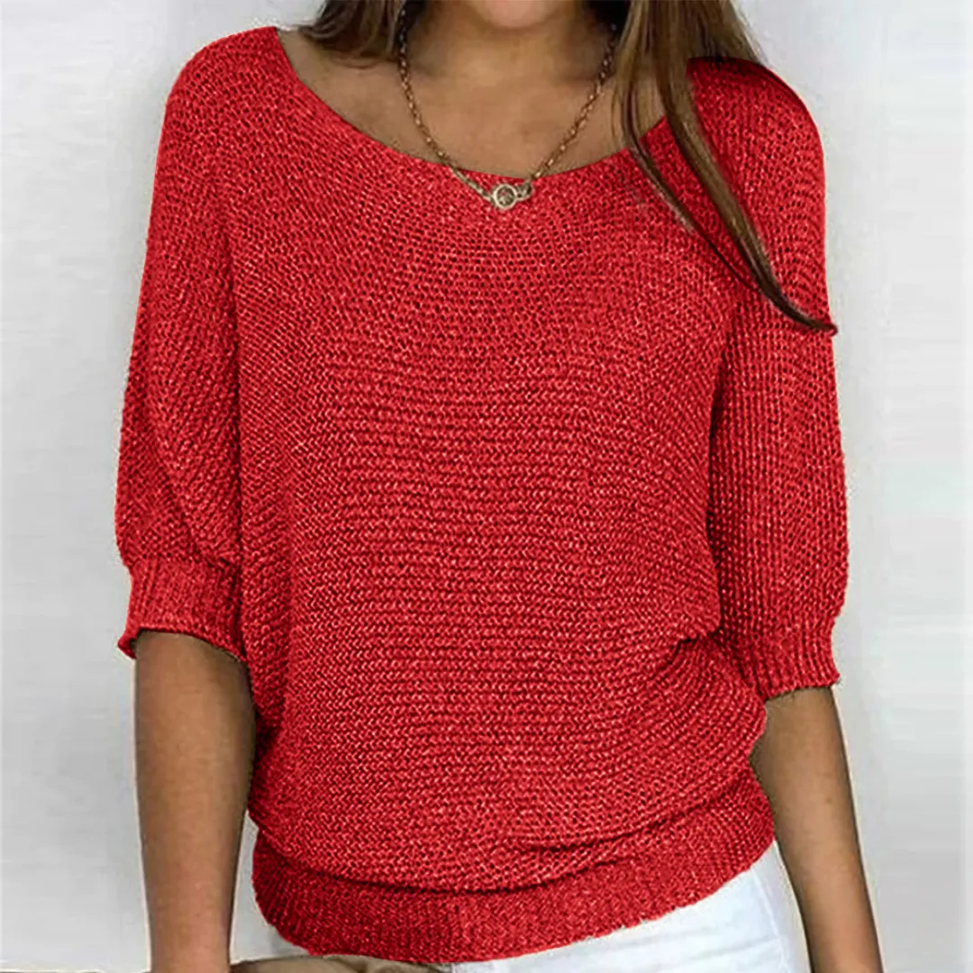 Maxie - Cozy Relaxed Knit Top