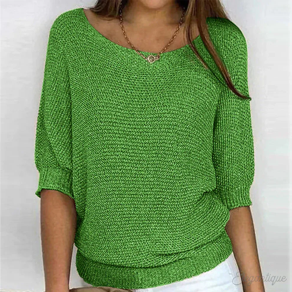 Maxie - Cozy Relaxed Knit Top