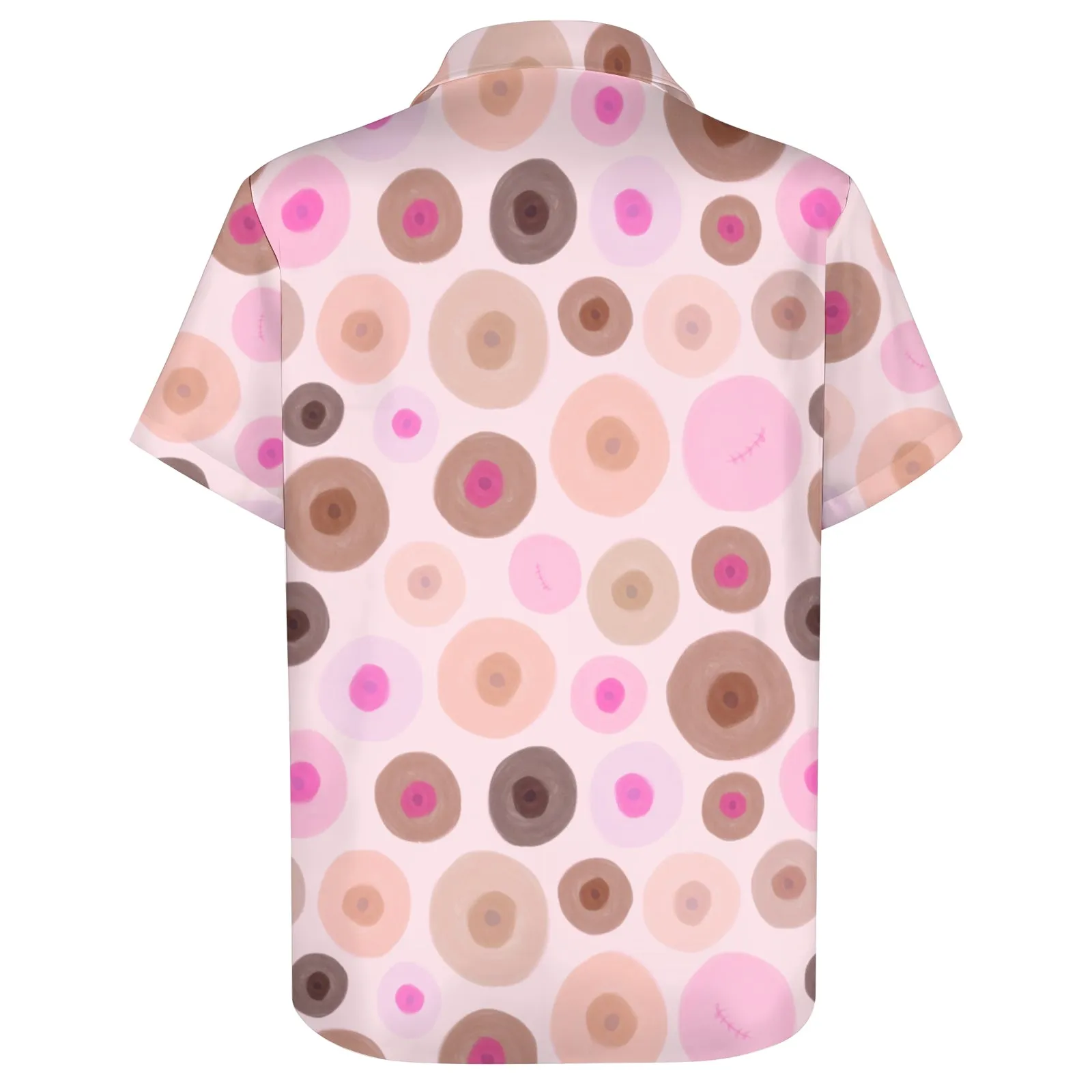 Men's Abstract Print Casual Short Sleeve Shirt 2404001265