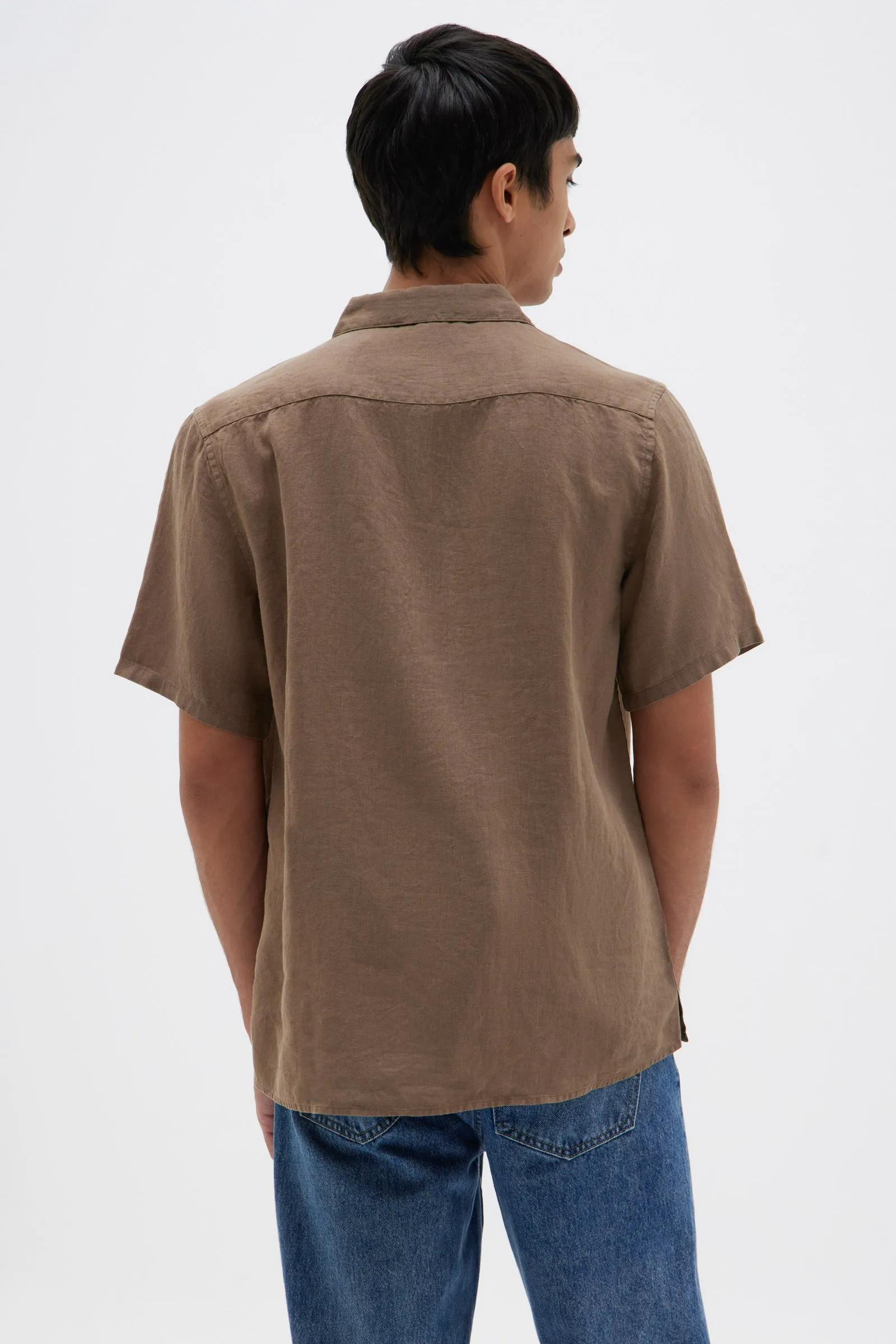 Mens Casual SS Shirt Dune