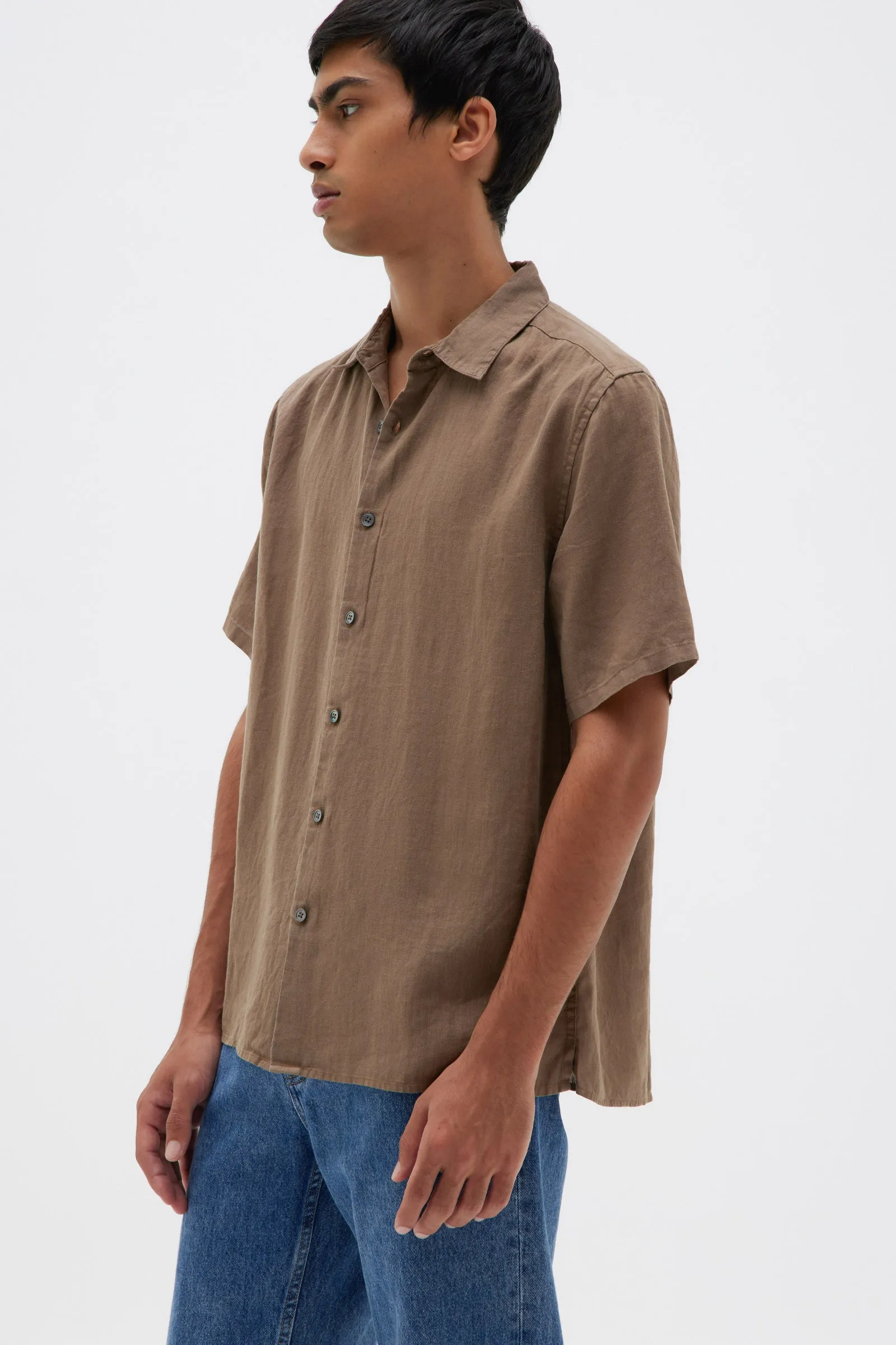 Mens Casual SS Shirt Dune