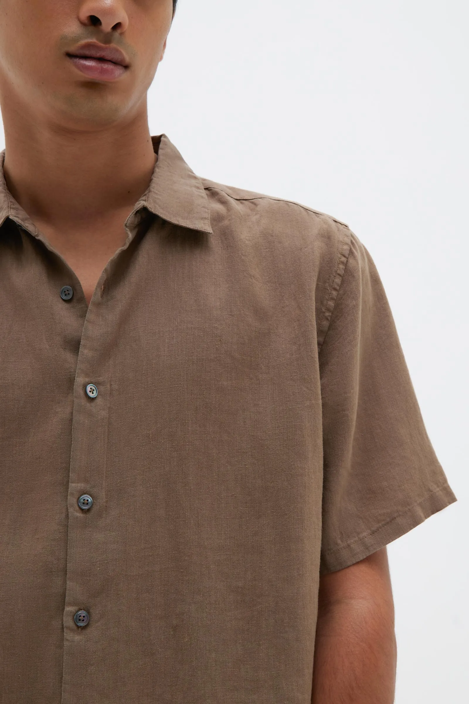 Mens Casual SS Shirt Dune