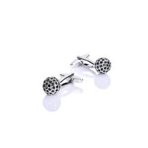 Men's Crystal Ball Twilight Reflection Cufflinks