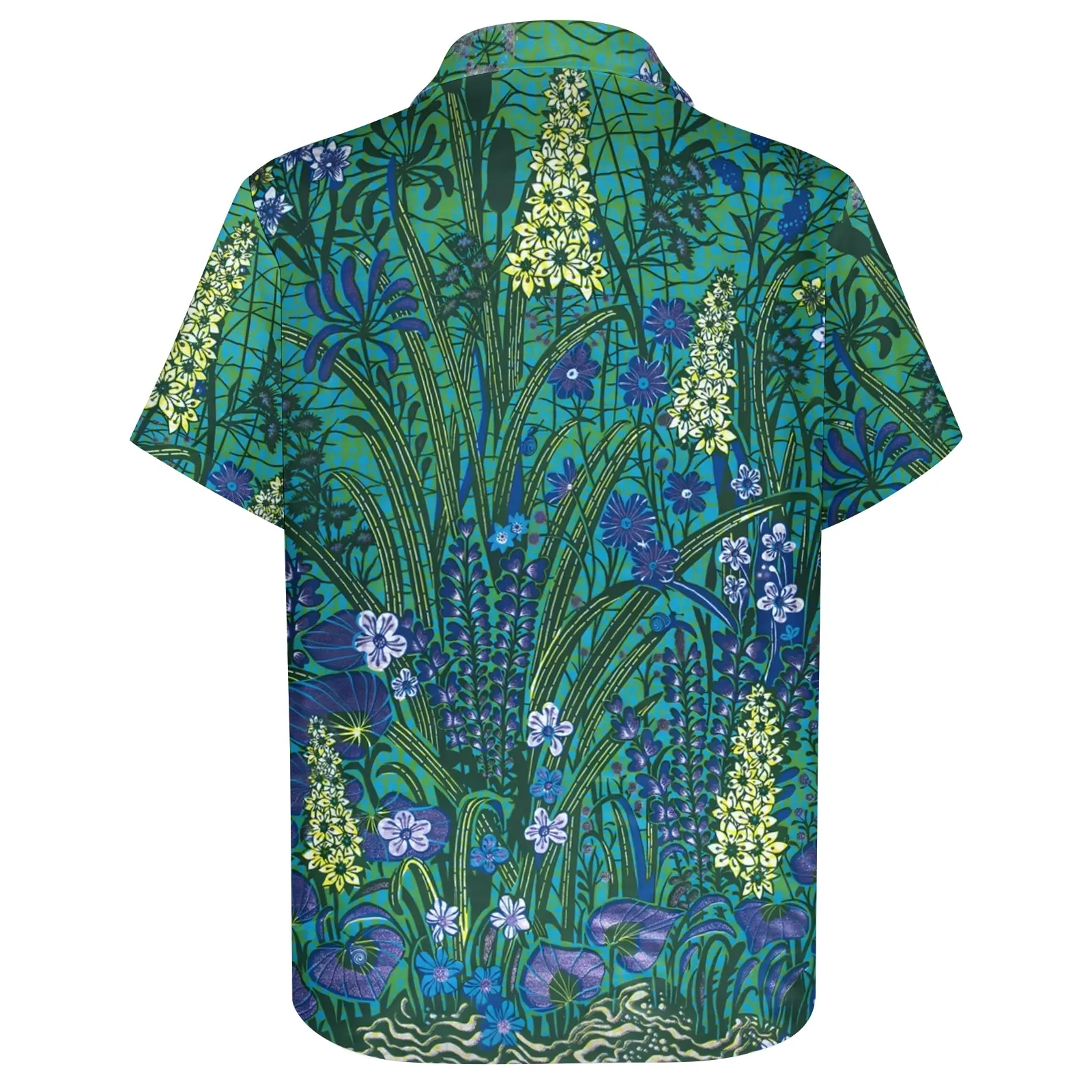 Men's Flowers Casual Short Sleeve Shirt 2403000381