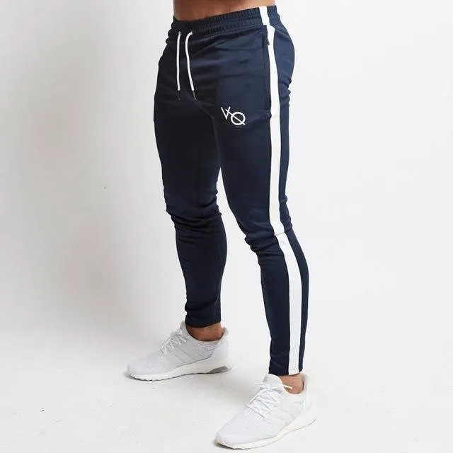 Mens Gyms Fitness Sweatpants Male Cotton Trousers Men Jogger Spring Autumn Workout Pencil Pant Casual Fashion Slim Brand Pants