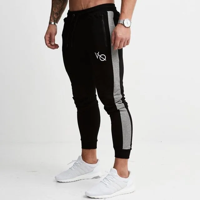 Mens Gyms Fitness Sweatpants Male Cotton Trousers Men Jogger Spring Autumn Workout Pencil Pant Casual Fashion Slim Brand Pants