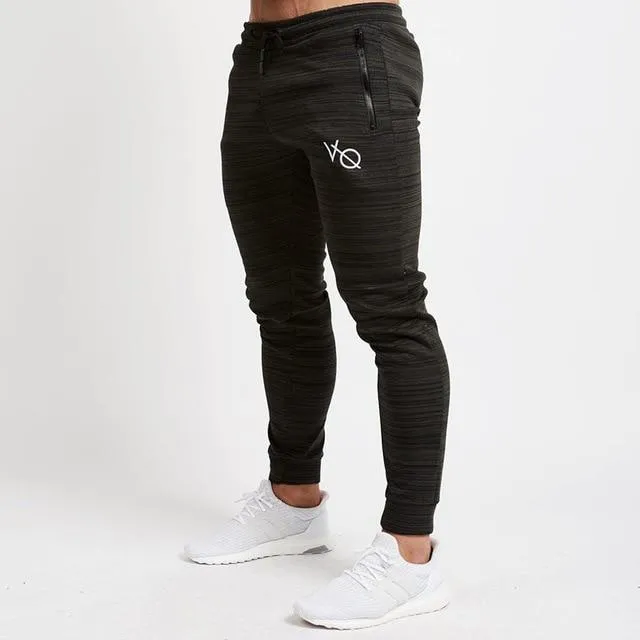 Mens Gyms Fitness Sweatpants Male Cotton Trousers Men Jogger Spring Autumn Workout Pencil Pant Casual Fashion Slim Brand Pants