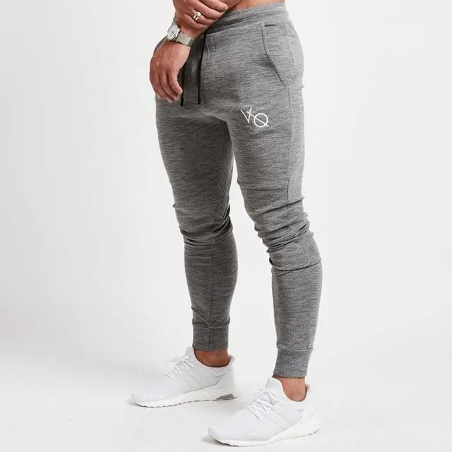 Mens Gyms Fitness Sweatpants Male Cotton Trousers Men Jogger Spring Autumn Workout Pencil Pant Casual Fashion Slim Brand Pants