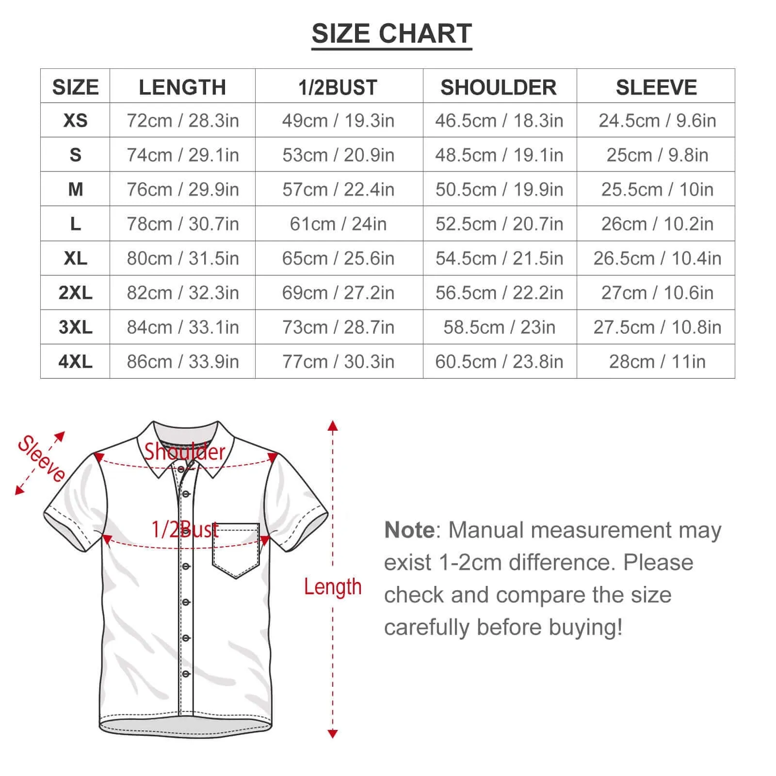 Men's Hawaiian Casual Short Sleeve Shirt 2404001609
