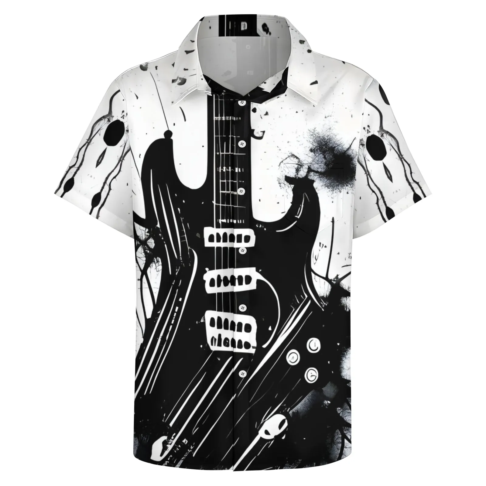 Men's Hawaiian Casual Short Sleeve Shirt 2404001609