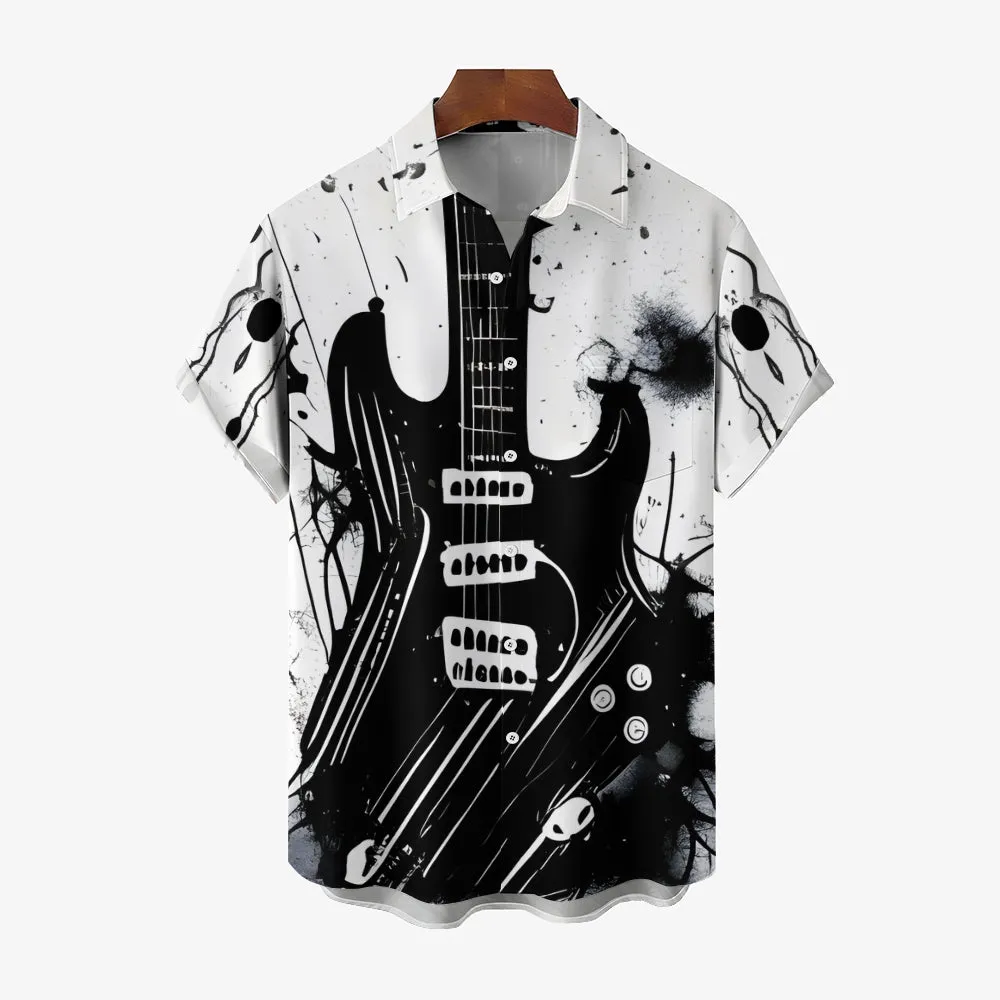 Men's Hawaiian Casual Short Sleeve Shirt 2404001609