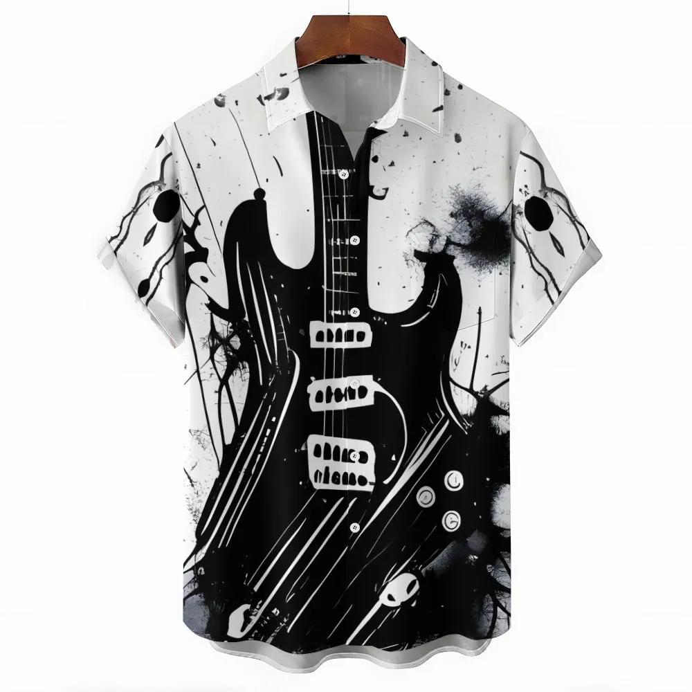 Men's Hawaiian Casual Short Sleeve Shirt 2404001609