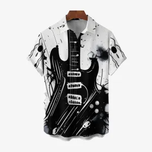 Men's Hawaiian Casual Short Sleeve Shirt 2404001609