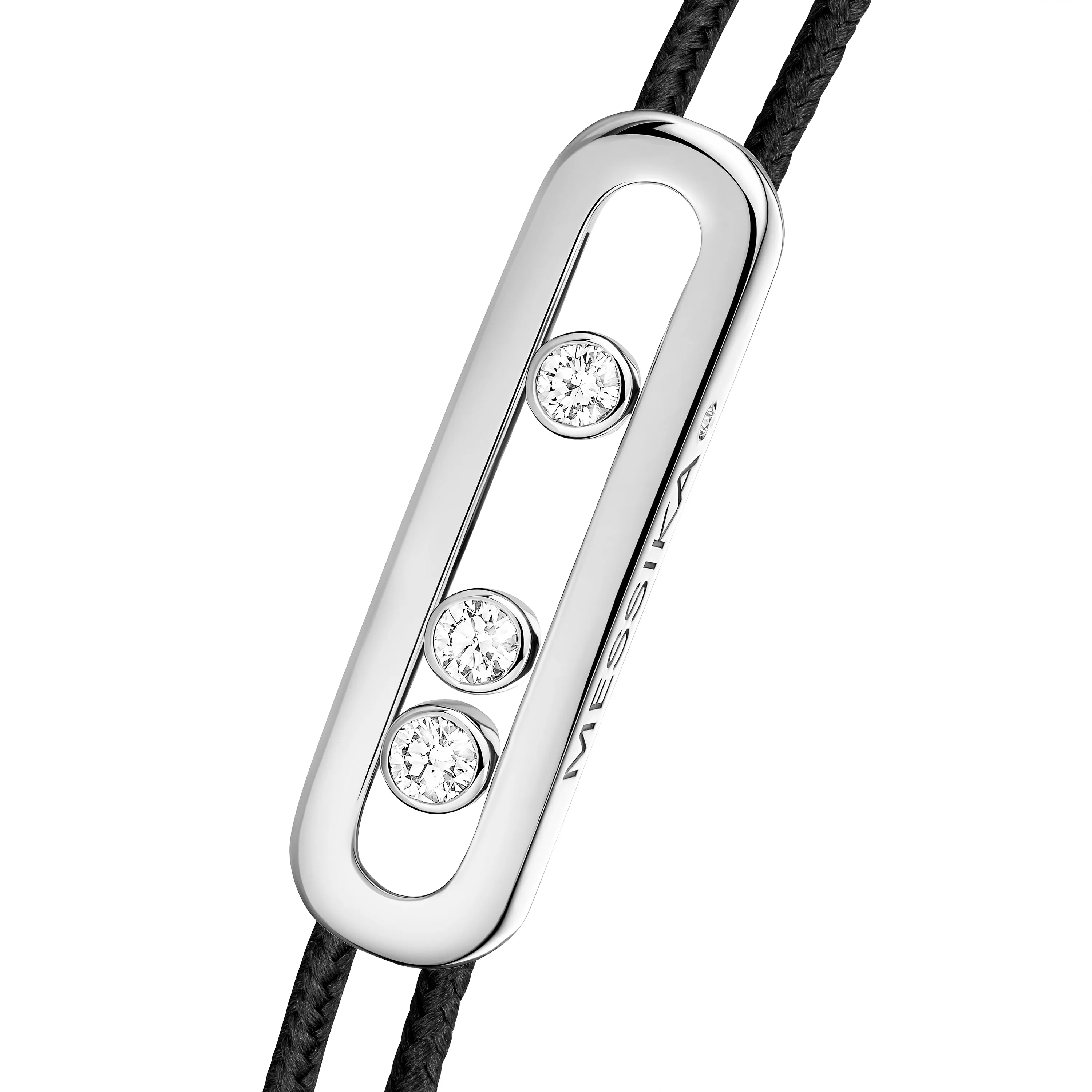 MESSIKA CARE(S) BLACK CORD BRACELET