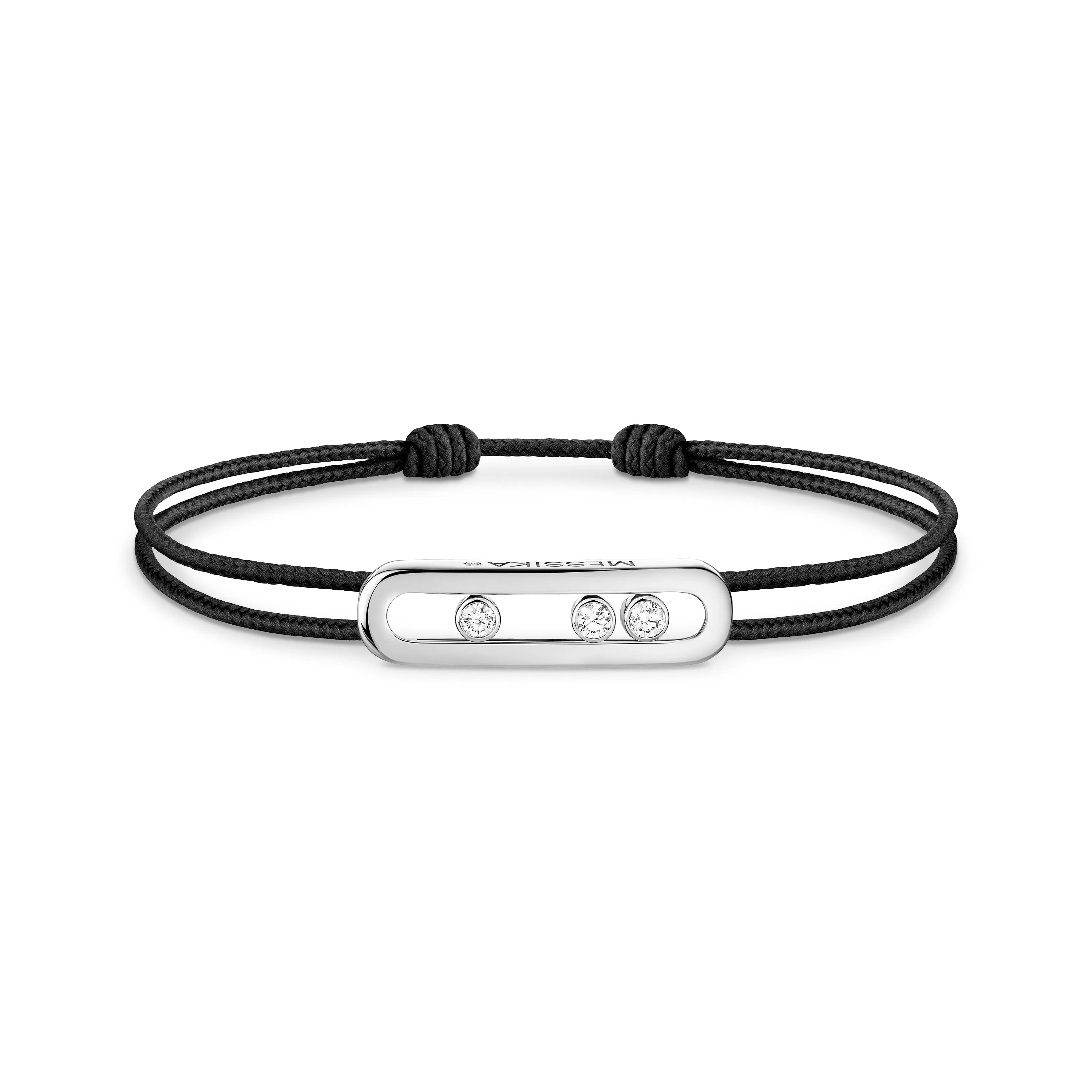 MESSIKA CARE(S) BLACK CORD BRACELET