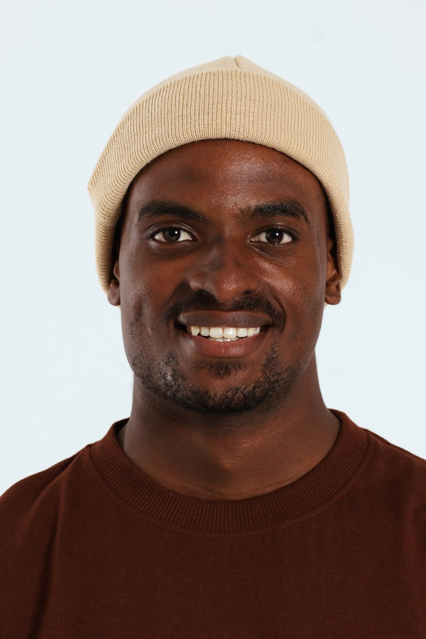 Micro Knit Beanie - Stone