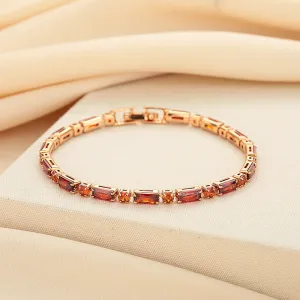 Mihmily brand-brown crystal diamond bracelet, retro, simple and fashionable