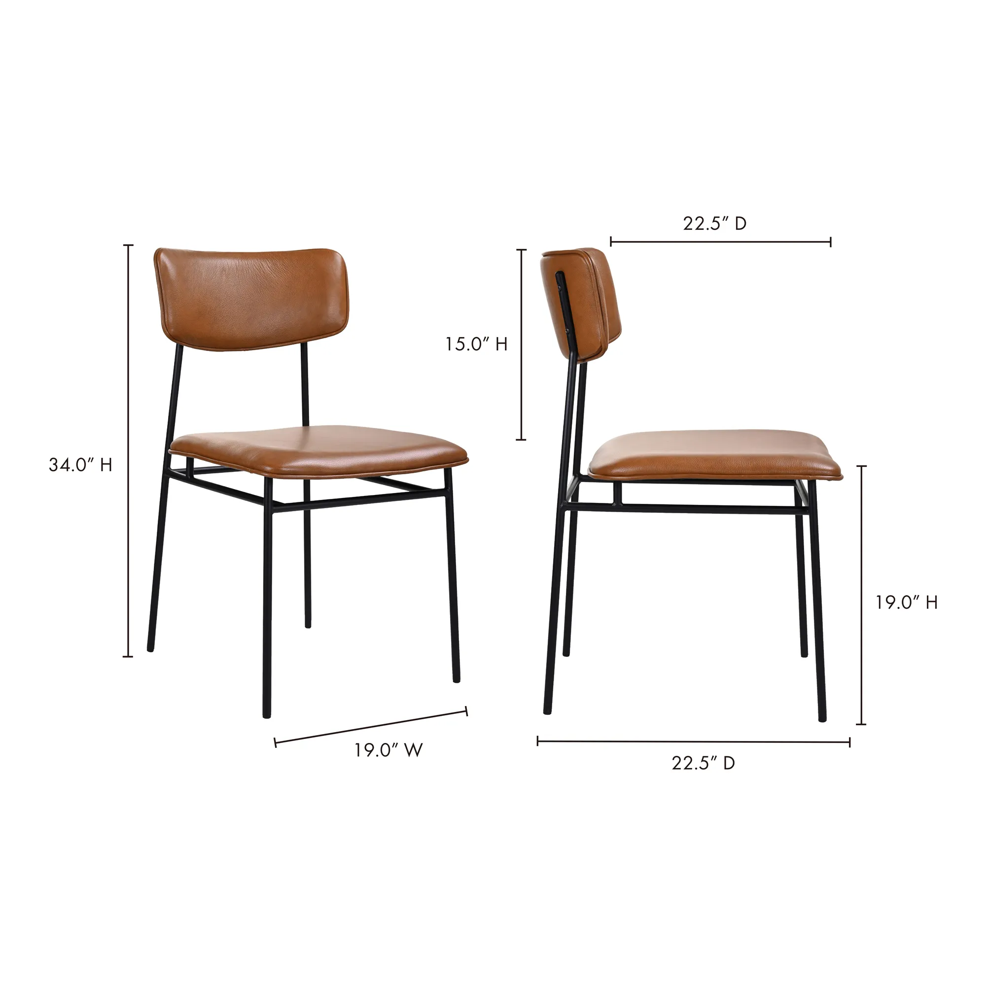 Modern Maritime Seating Duo
