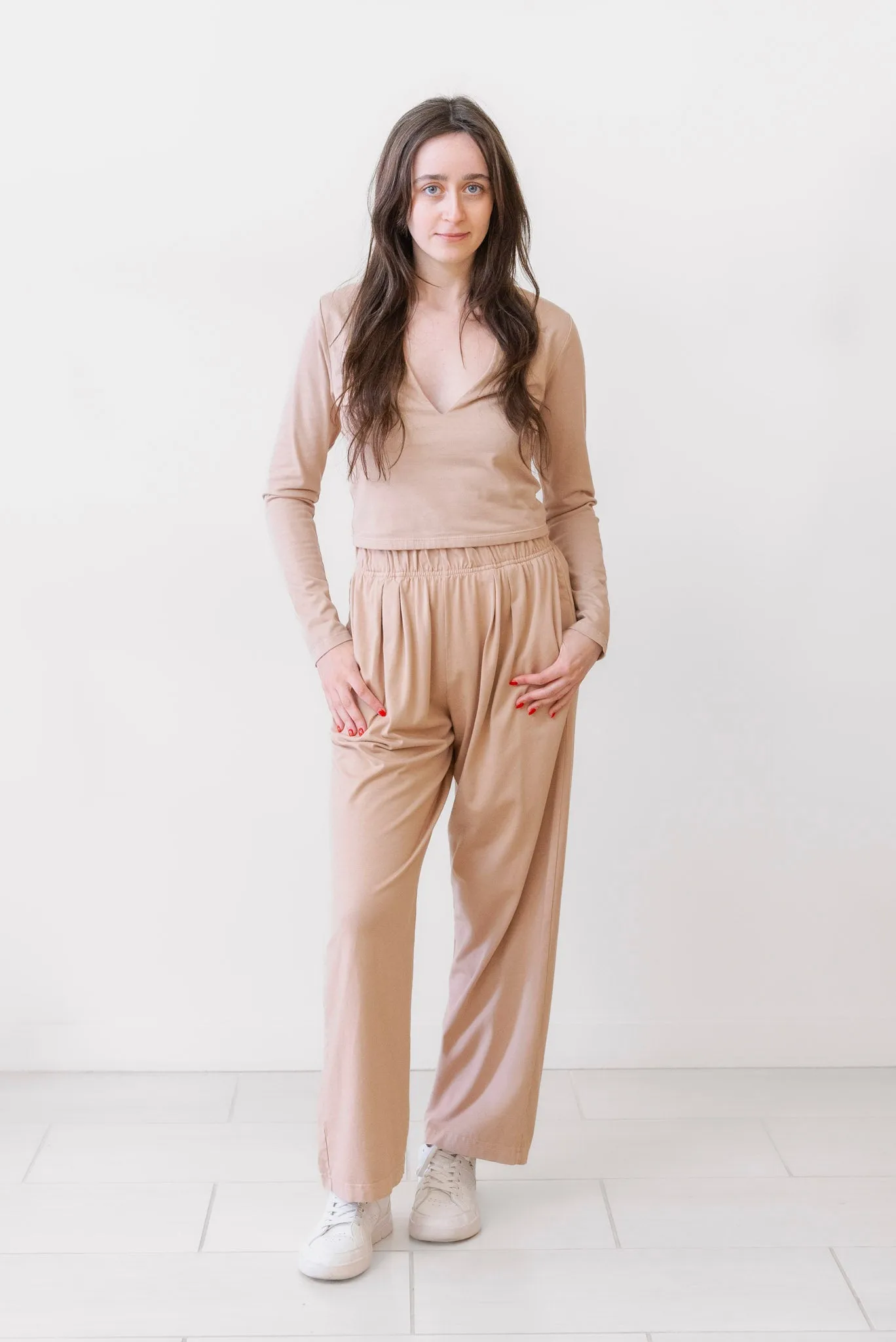 Moshi Dan Deep Long Sleeve in Mauve