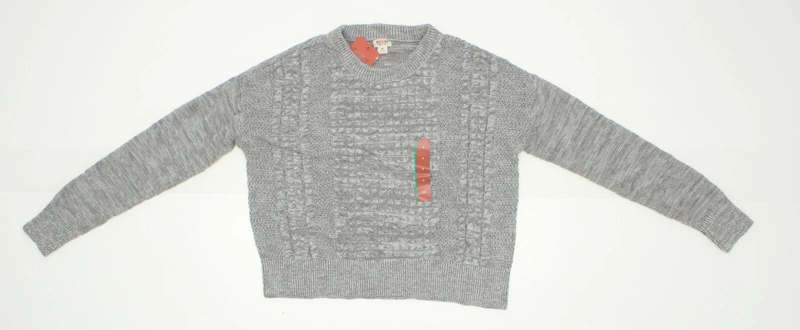 Mossimo Women's Cable Knit Pullover Sweater