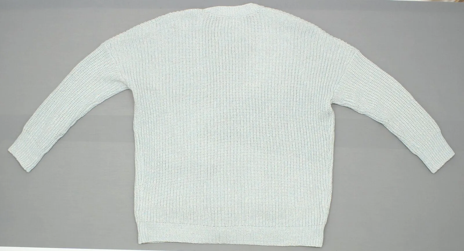 Mossimo Women's Sweater Grandpa Cardigan With Pockets Light Blue XXL