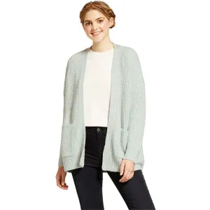 Mossimo Women's Sweater Grandpa Cardigan With Pockets Light Blue XXL
