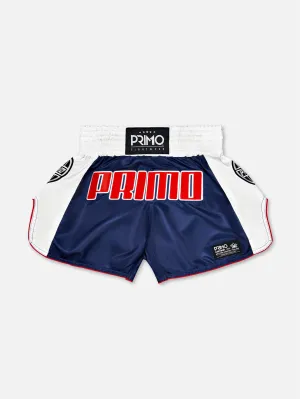 Muay Thai Shorts - Trinity Series - Navy