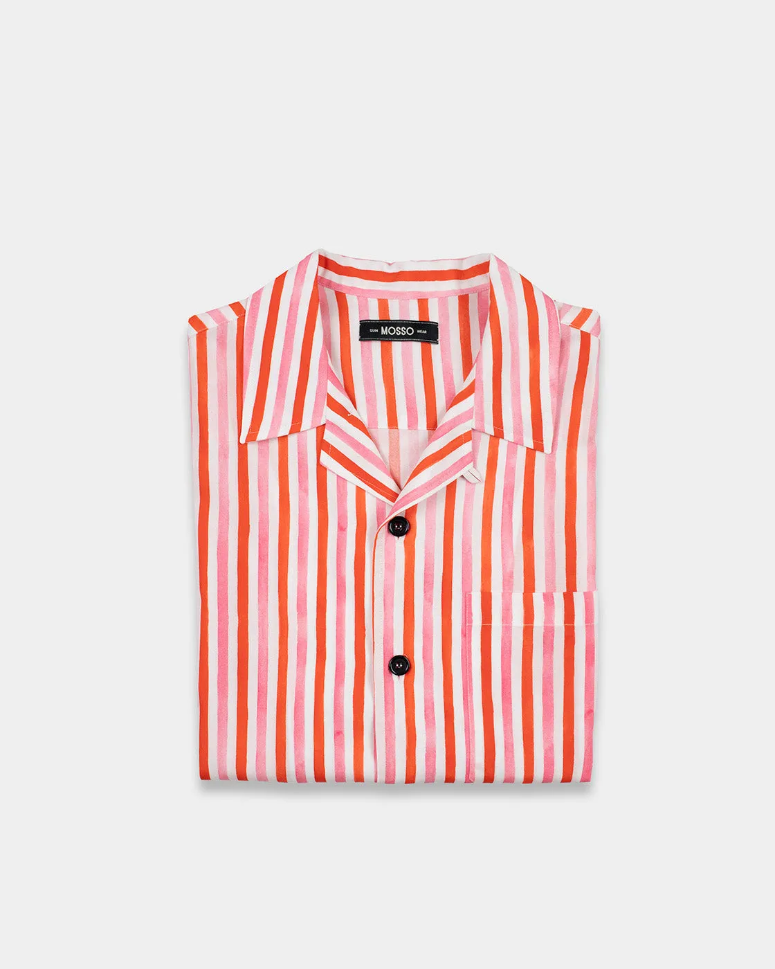 Multicolor Wave Short Sleeve Shirt