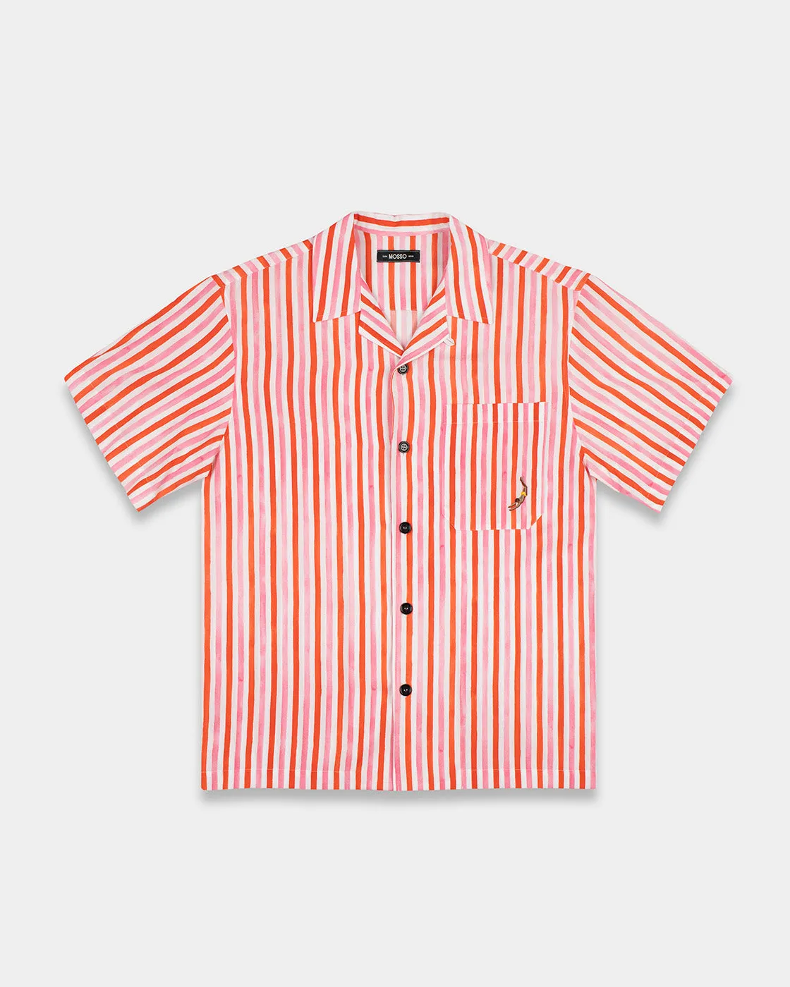 Multicolor Wave Short Sleeve Shirt