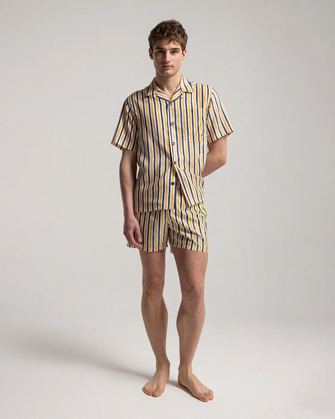 Multicolor Wave Short Sleeve Shirt