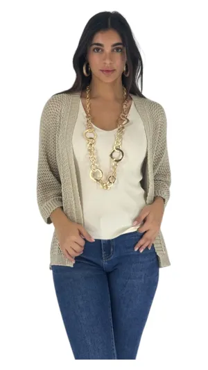 Muna beige cardigan